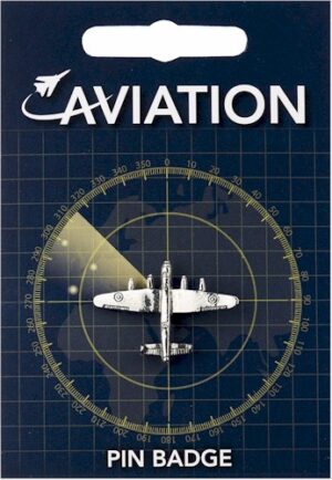 Lancaster Pin Badge - Pewter