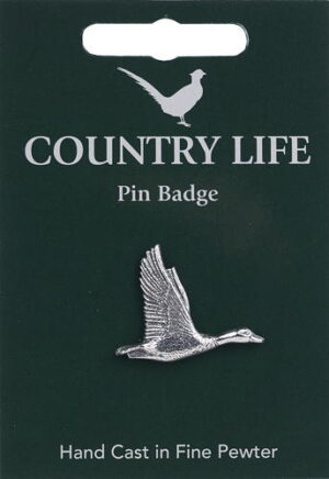 Duck Pin Badge - Pewter