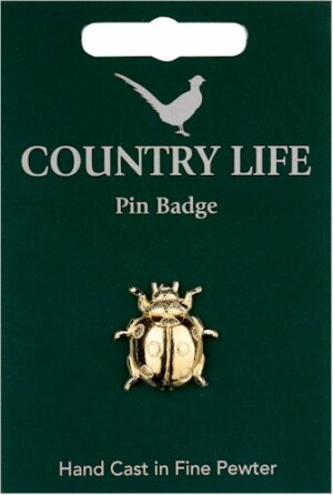 Ladybird Pin Badge - Gold Plated