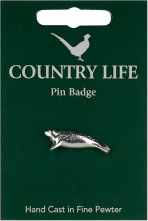 Seal Pin Badge - Pewter