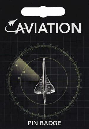 Concorde Pin Badge - Pewter
