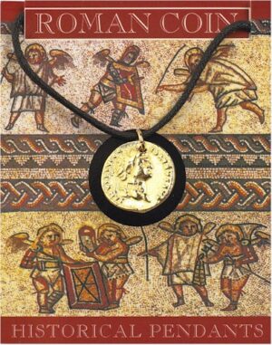 Domitian Coin Pendant - Gold Plated