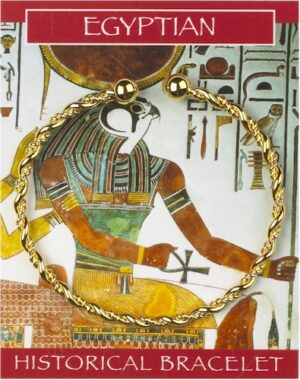 Egyptian Twisted Bracelet - Gold Plated