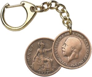Half Penny Key-Ring - George V