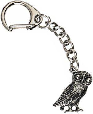 Greek Owl Key-Ring