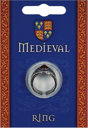 Knights Gem Ring - Pewter