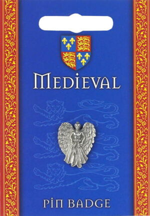 Medieval Angel Pin Badge