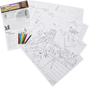 Medieval Educational Colouring Posters