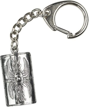Roman Shield Key-Ring