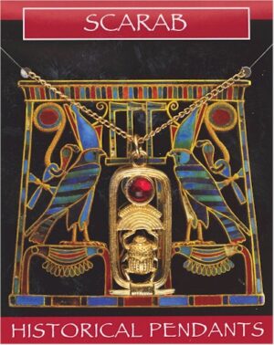 Scarab Gem Pendant - Gold Plated