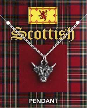 Highland Cow Head Pendant