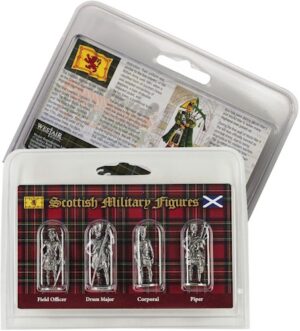 Set of 4 Scottish Figures in Pack
