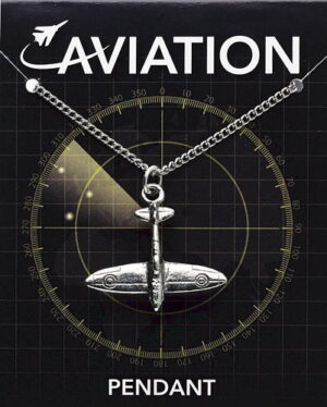 Spitfire Pendant - Pewter