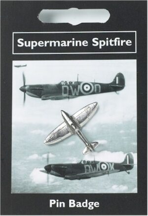 Supermarine Spitfire Pin Badge - Pewter