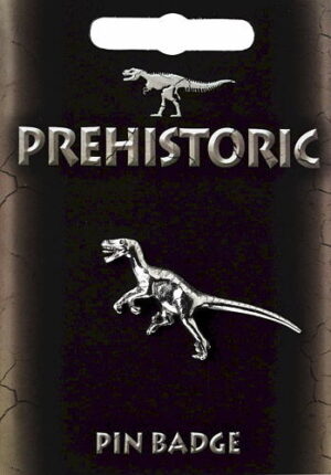 Velociraptor Pin Badge