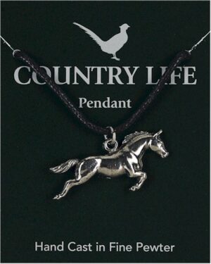 Horse Pendant - Pewter