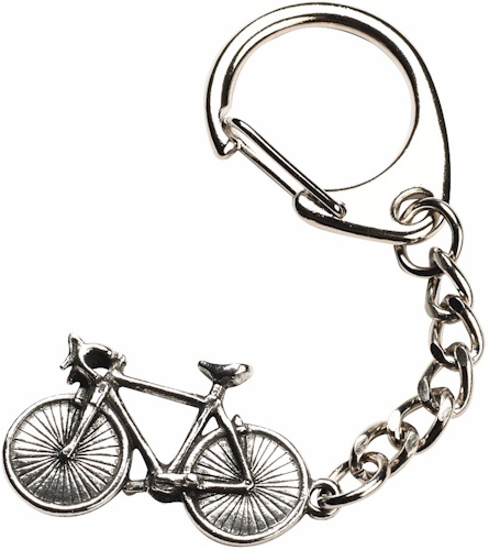 Push Bike Key Rings Bicycle Key-Ring – Museum Gift Shop